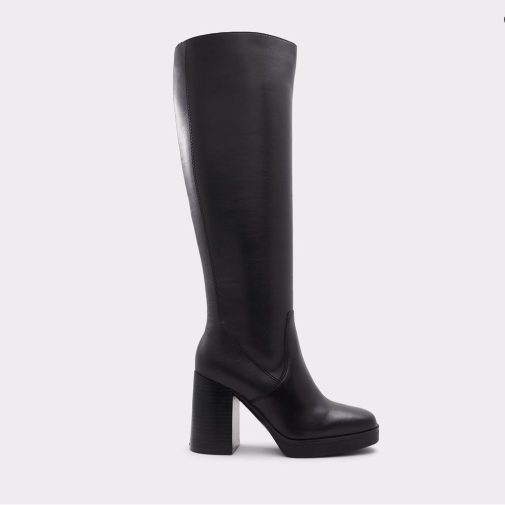 Aldo Equine Knee-high leather boots